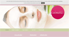Desktop Screenshot of kauneushoitolacosmetics.fi
