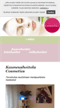 Mobile Screenshot of kauneushoitolacosmetics.fi